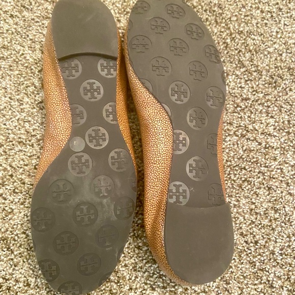 Tory Burch Minnie Travel Leather Ballet Flats - Picture 3 of 4
